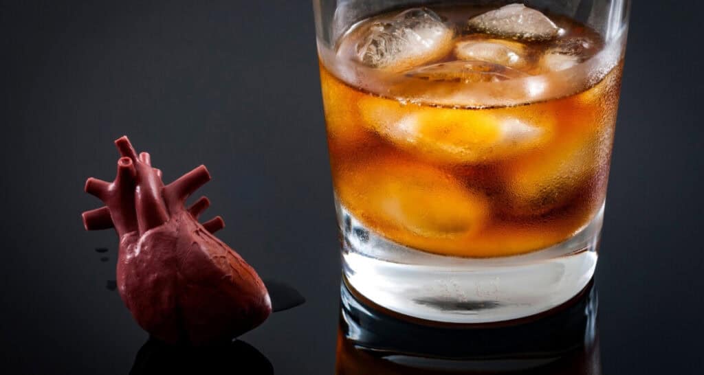 Hoe beïnvloedt alcoholconsumptie het hart?