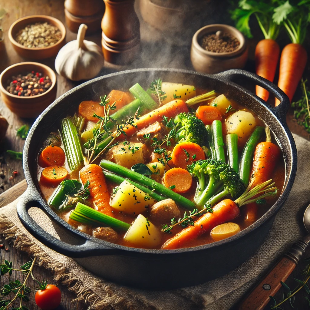 Gezonde en smaakvolle Dutch Oven stoofschotel