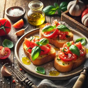 Heerlijke Bruschetta met Tomaat en Basilicum