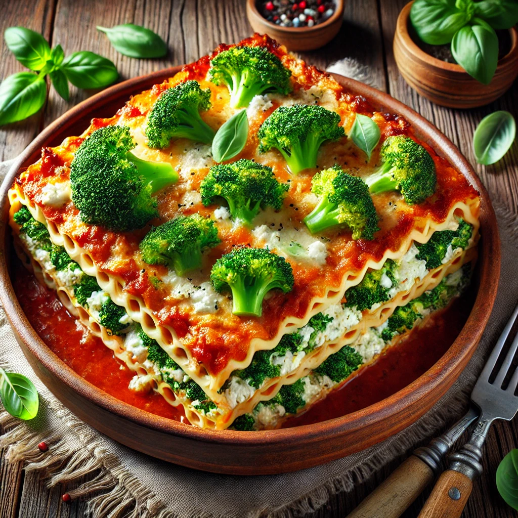 Lasagne met broccoli