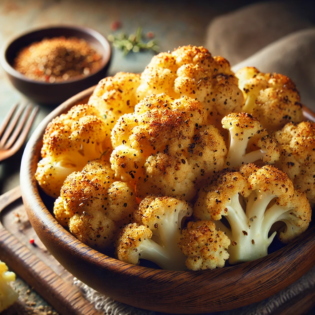 Bloemkoolroosjes met komijn in de airfryer