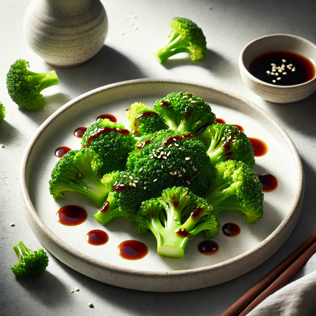 Broccoli met een vleugje sojasaus