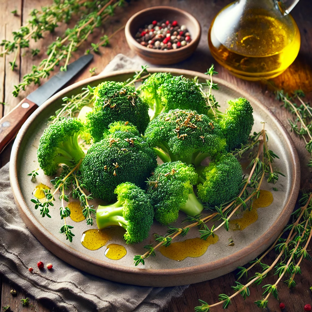 Broccoli met Provençaalse kruiden