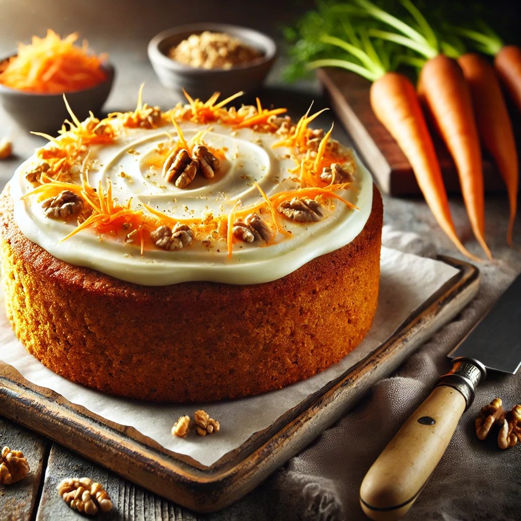 Carrot cake zonder eieren