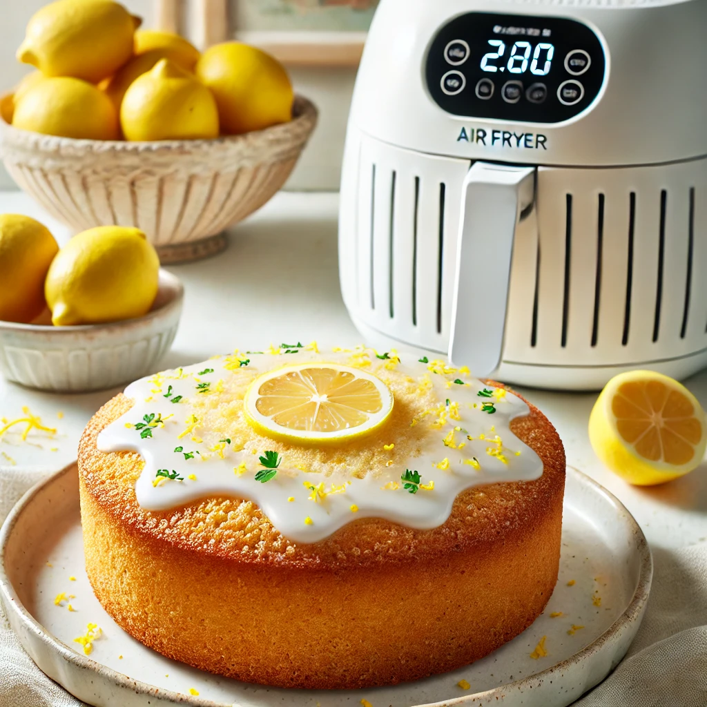 Citroencake recept airfryer