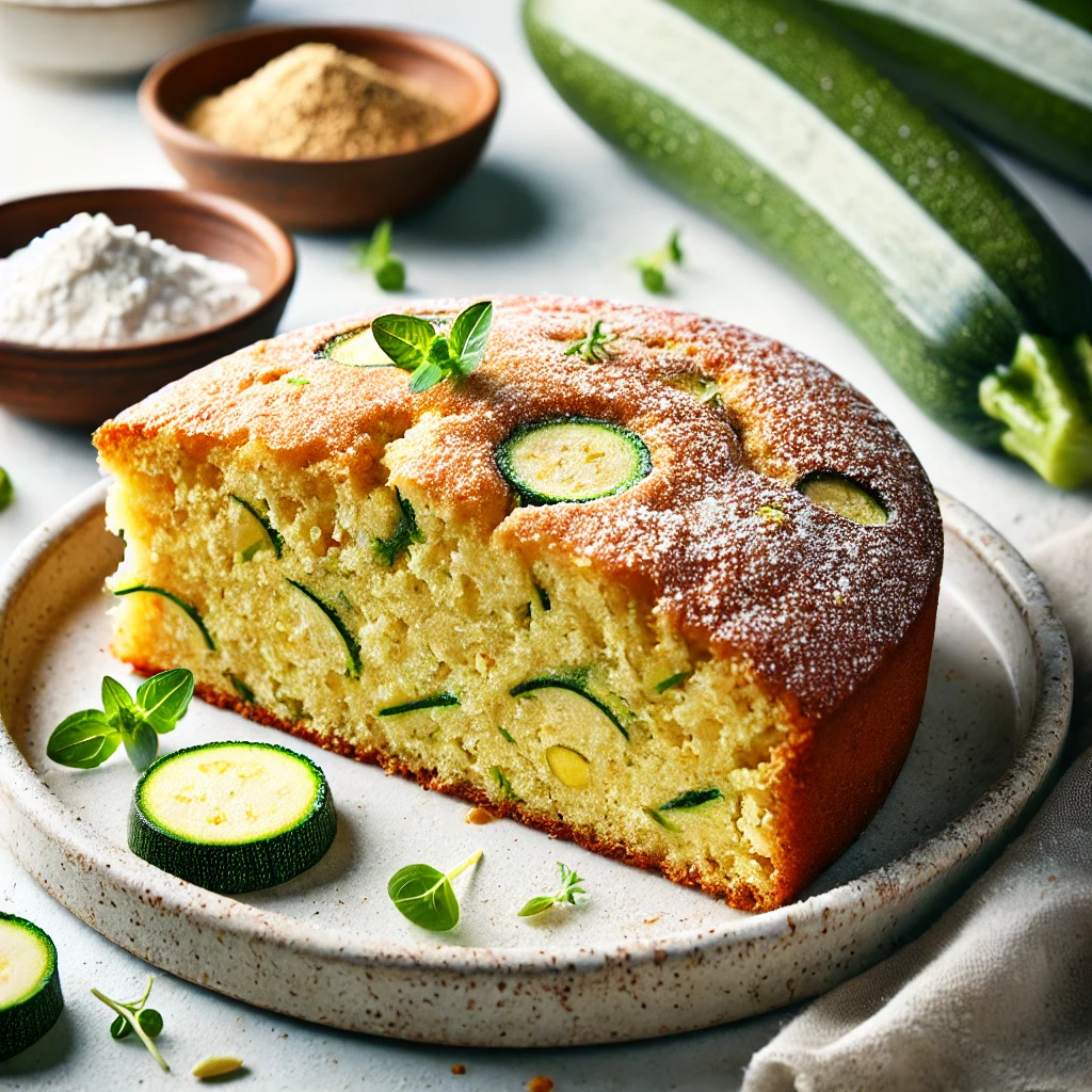 Courgettecake recept airfryer