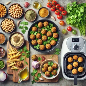 Gezonde falafel uit de airfryer