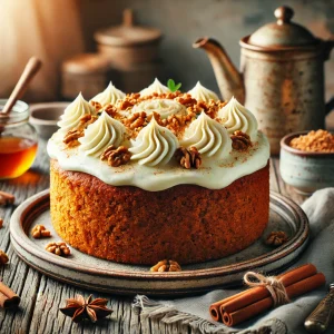 Glutenvrije carrot cake