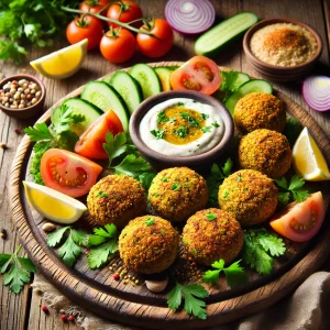 Knapperige falafelballetjes met komijn