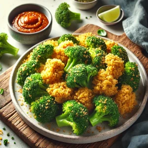 Krokante broccoli airfryer met panko