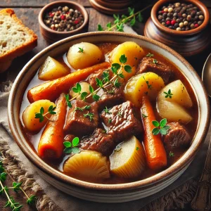 Crockpot Recept - Rundvleesstoofpot met knolselderij