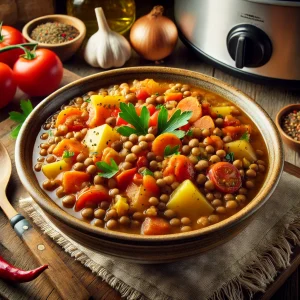Crockpot Recept - Linzenstoofpot