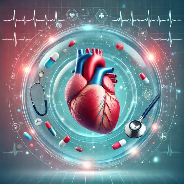 Druk op de borst door stress