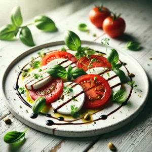 Klassieke caprese-salade met een slanke twist