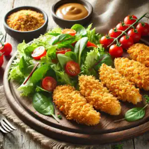 Gepaneerde Kipfilethaasjes met Volkoren Paneermeel