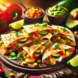 Mini quesadilla’s met groentevulling