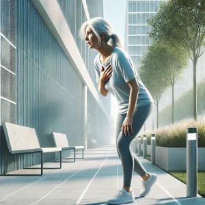 Snel buiten adem bij lichte inspanning