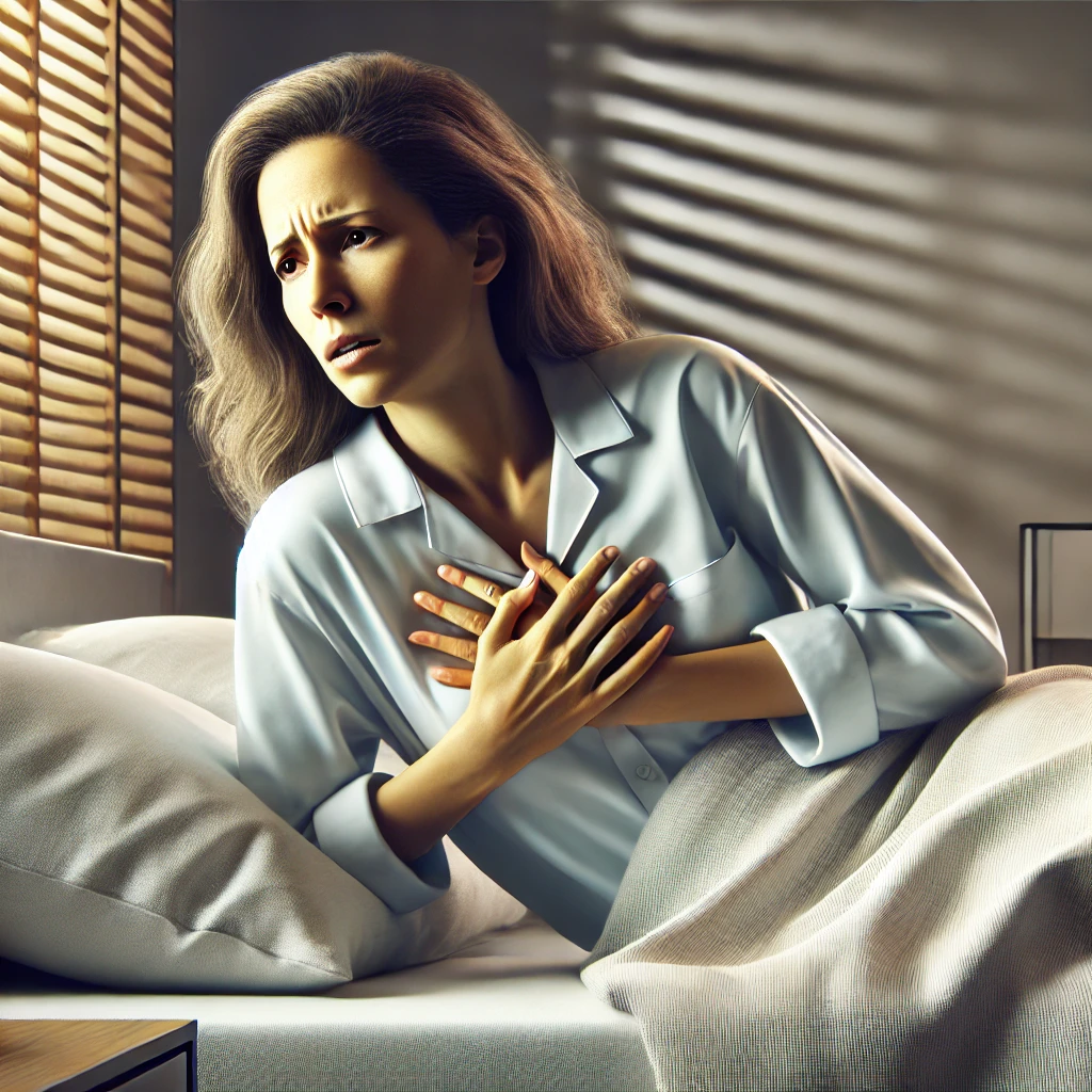 Wakker worden door kortademigheid (‘nachtelijke dyspneu’)