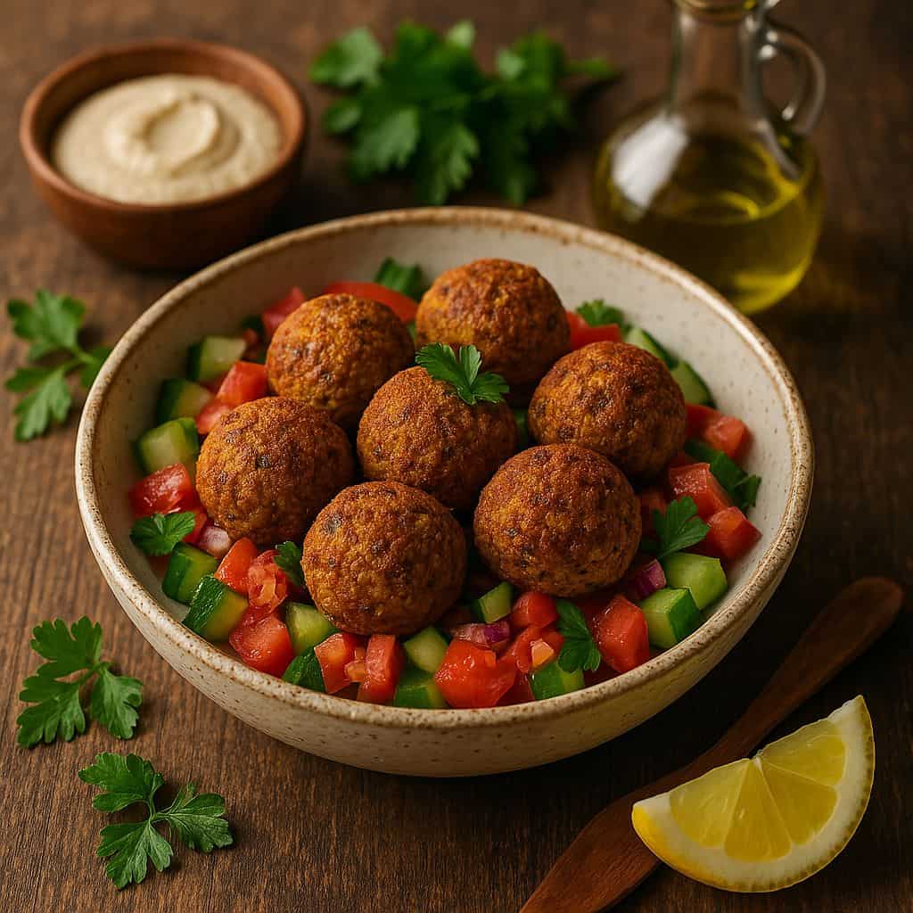 Airfryer falafel balletjes
