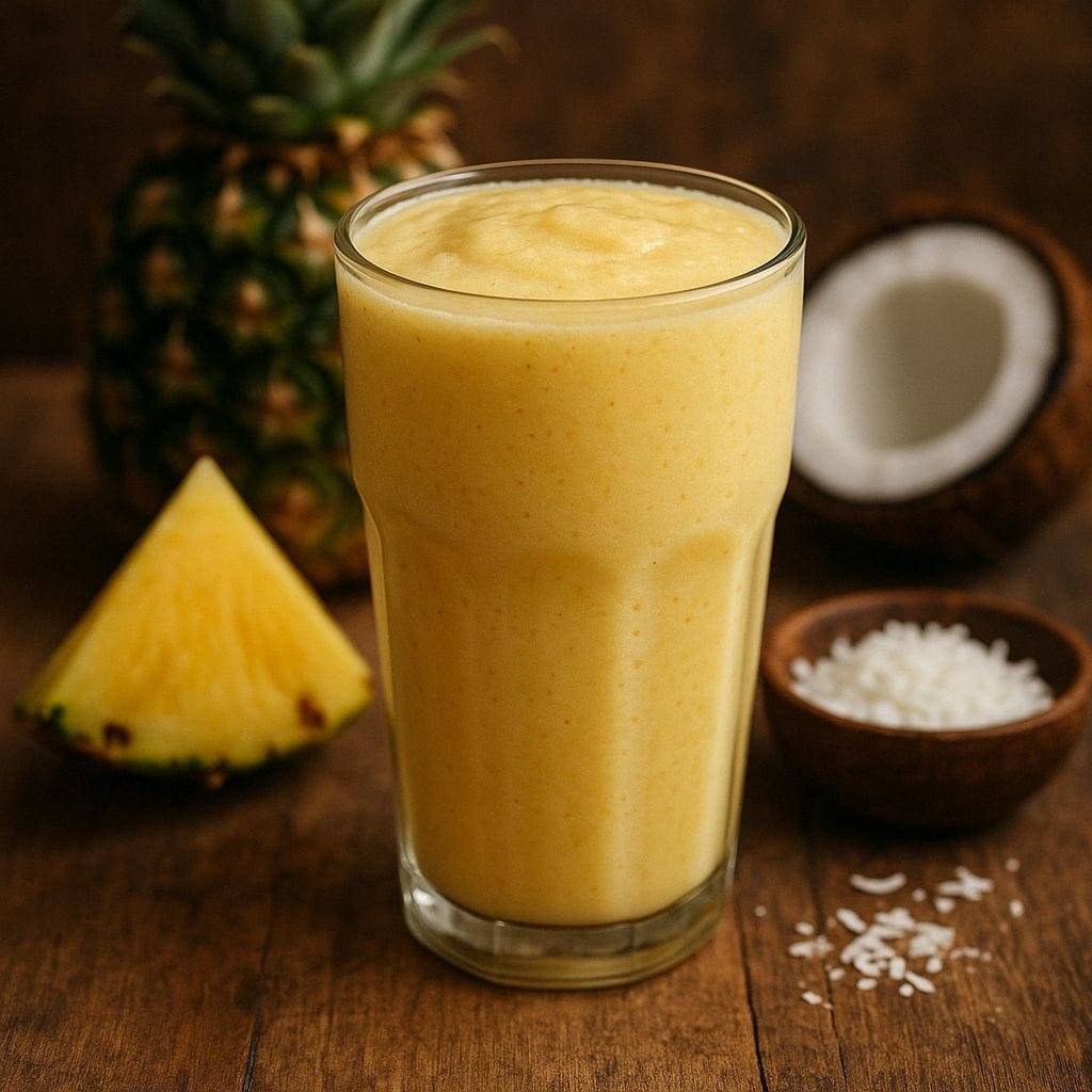 Ananas-kokos smoothie