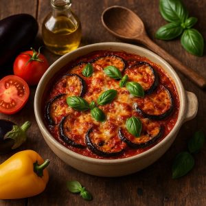 Aubergine parmigiana