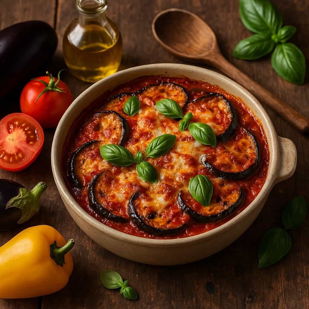 Aubergine parmigiana