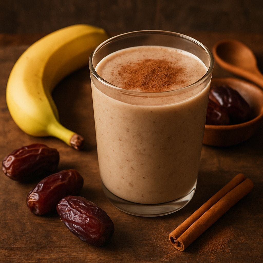 Banaan dadel kaneel smoothie