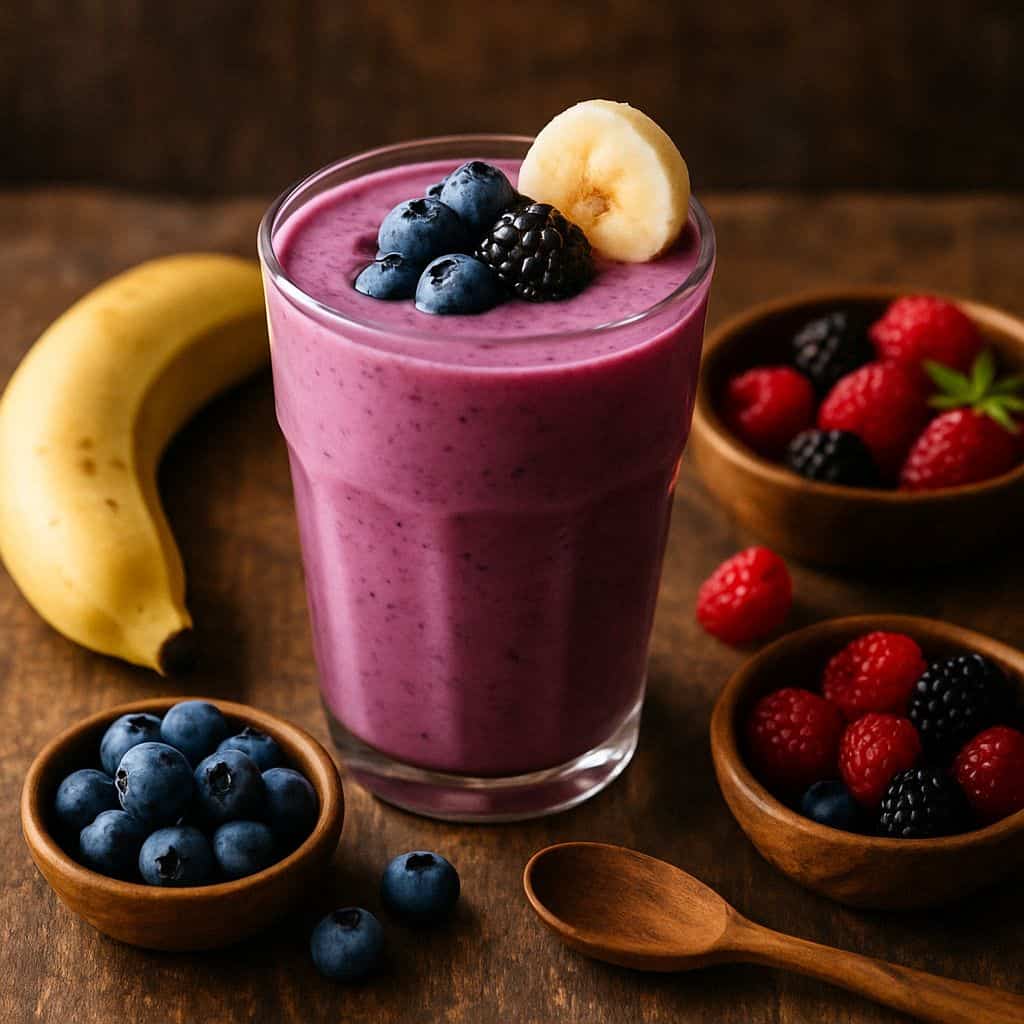 Bessen banaan smoothie