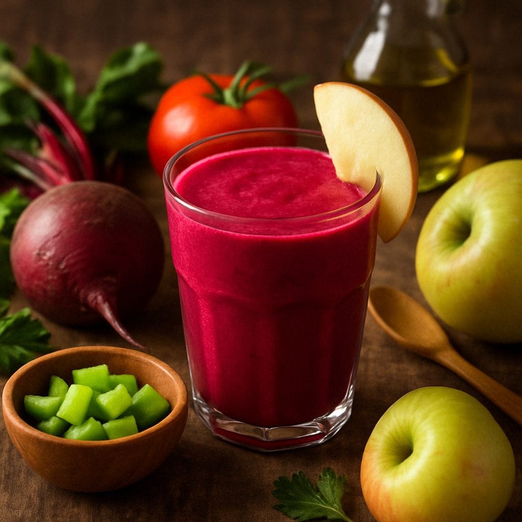 Biet-appel smoothie