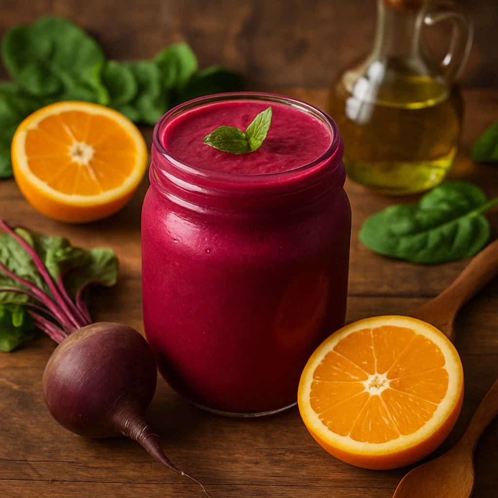 Bietensmoothie met sinaasappel