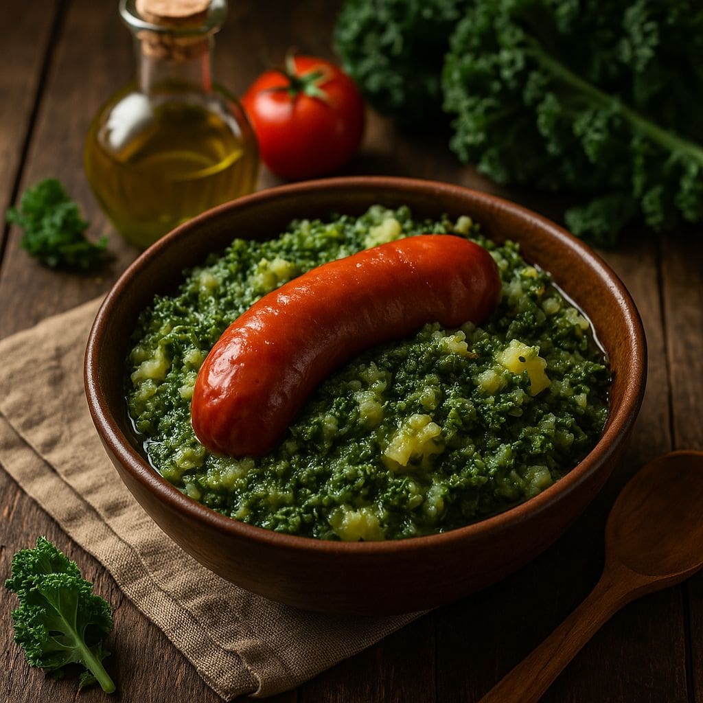 Boerenkool met worst uit de slowcooker