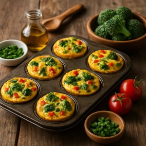 Ei-muffins met groente