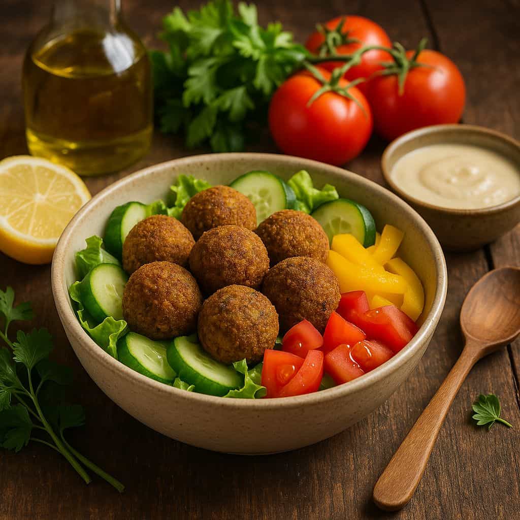 Falafel van de Green Egg