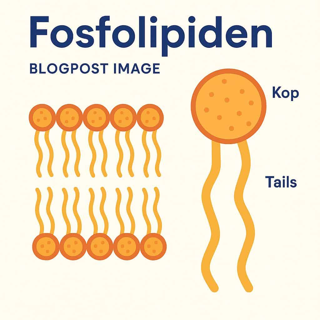 Fosfolipiden: Essentiële bouwstenen voor je cellen