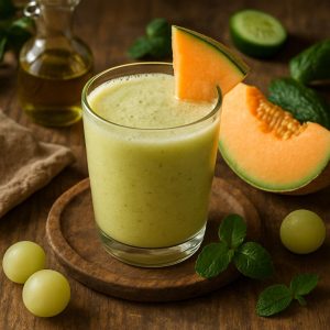 Frisse meloen smoothie