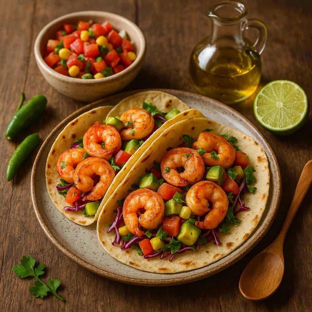 Garnalen tacos