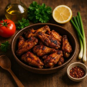 Gegrilde kippenvleugels