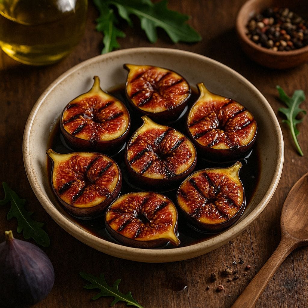 Gegrilde vijgen met balsamico