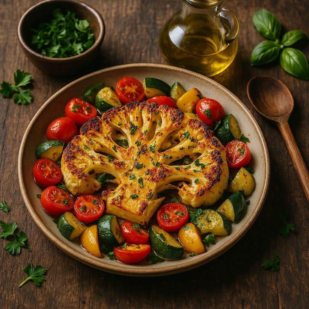 Geroosterde bloemkoolsteak