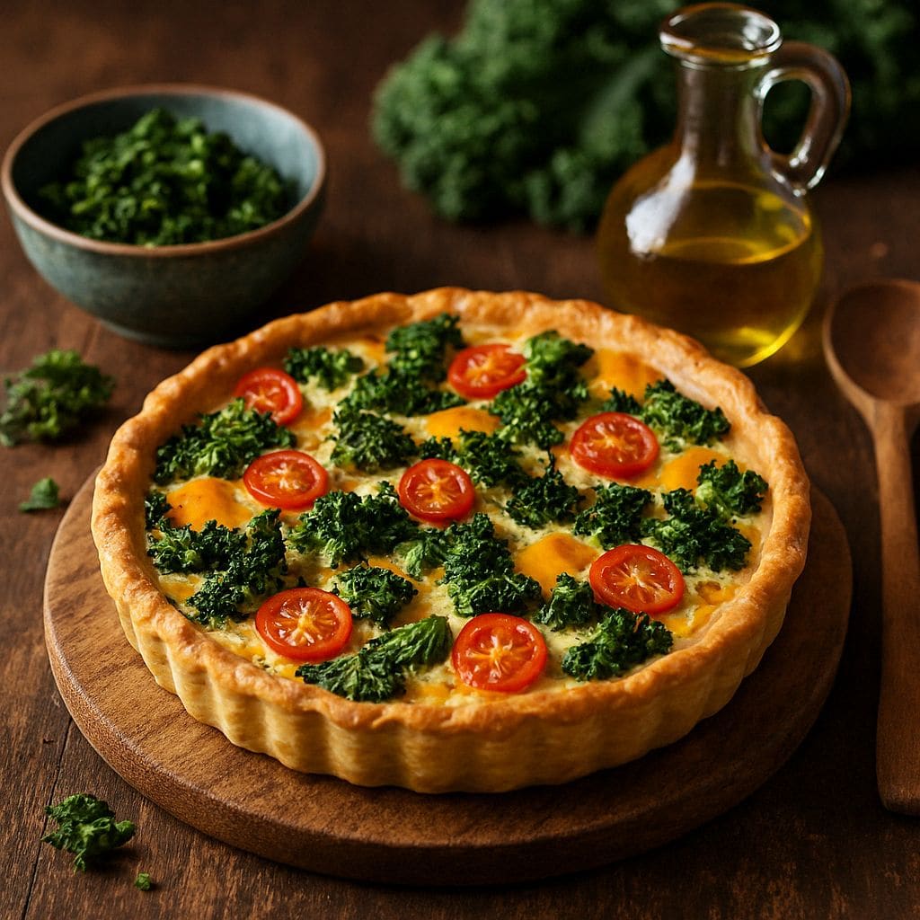 Gezonde boerenkoolquiche