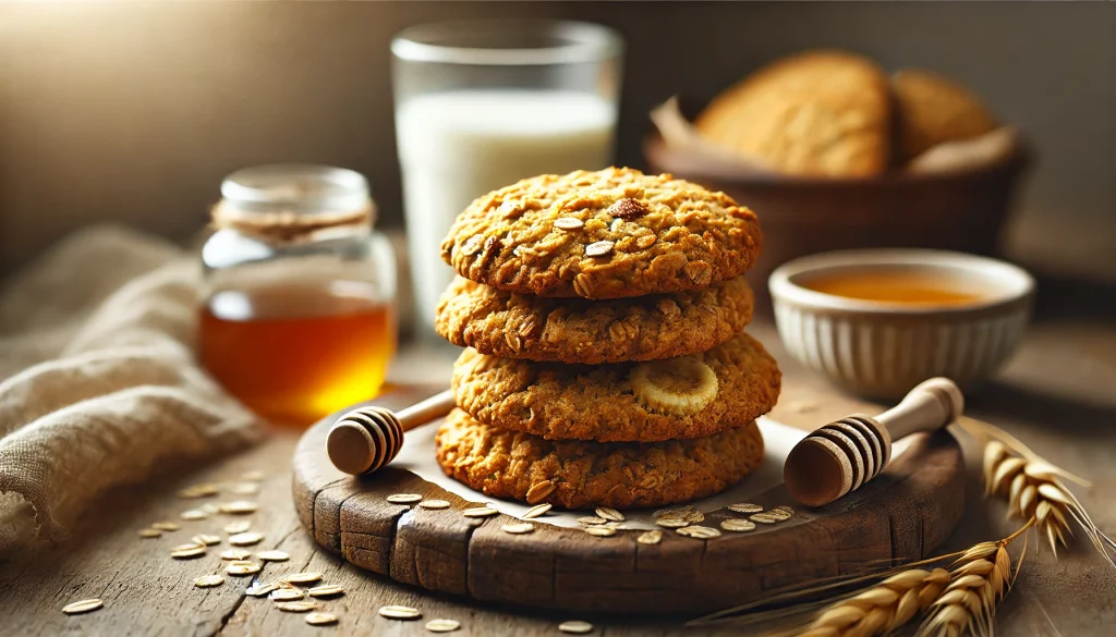 Havermoutkoekjes zonder boter en suiker