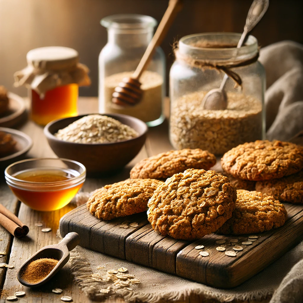 Havermoutkoekjes zonder zout
