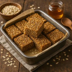 Havermoutrepen uit de oven