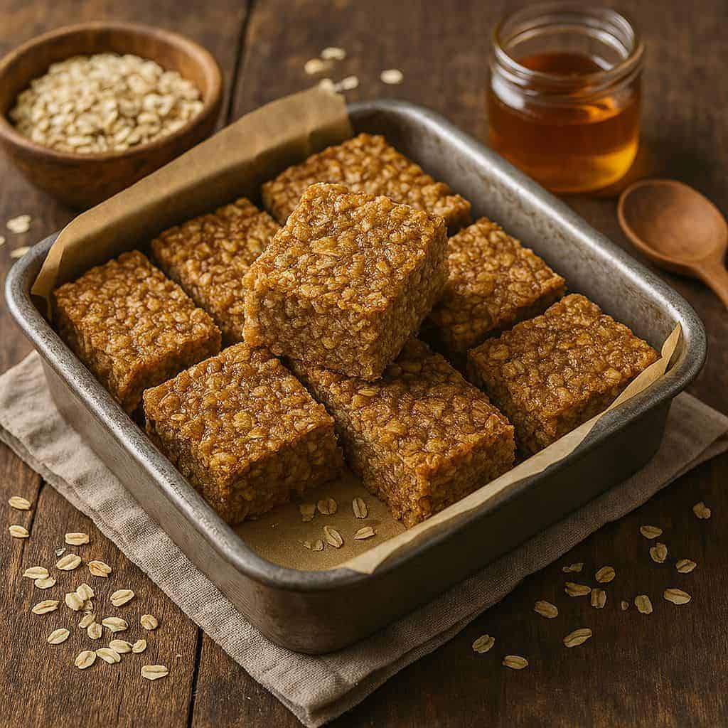 Havermoutrepen uit de oven