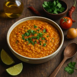 Indiase dahl met rode linzen (Instant Pot)