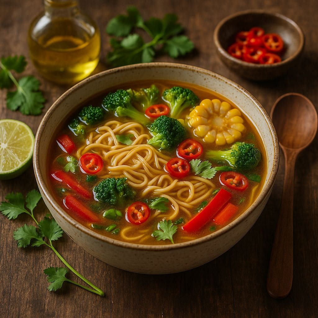 Instant Pot Thaise noedelsoep