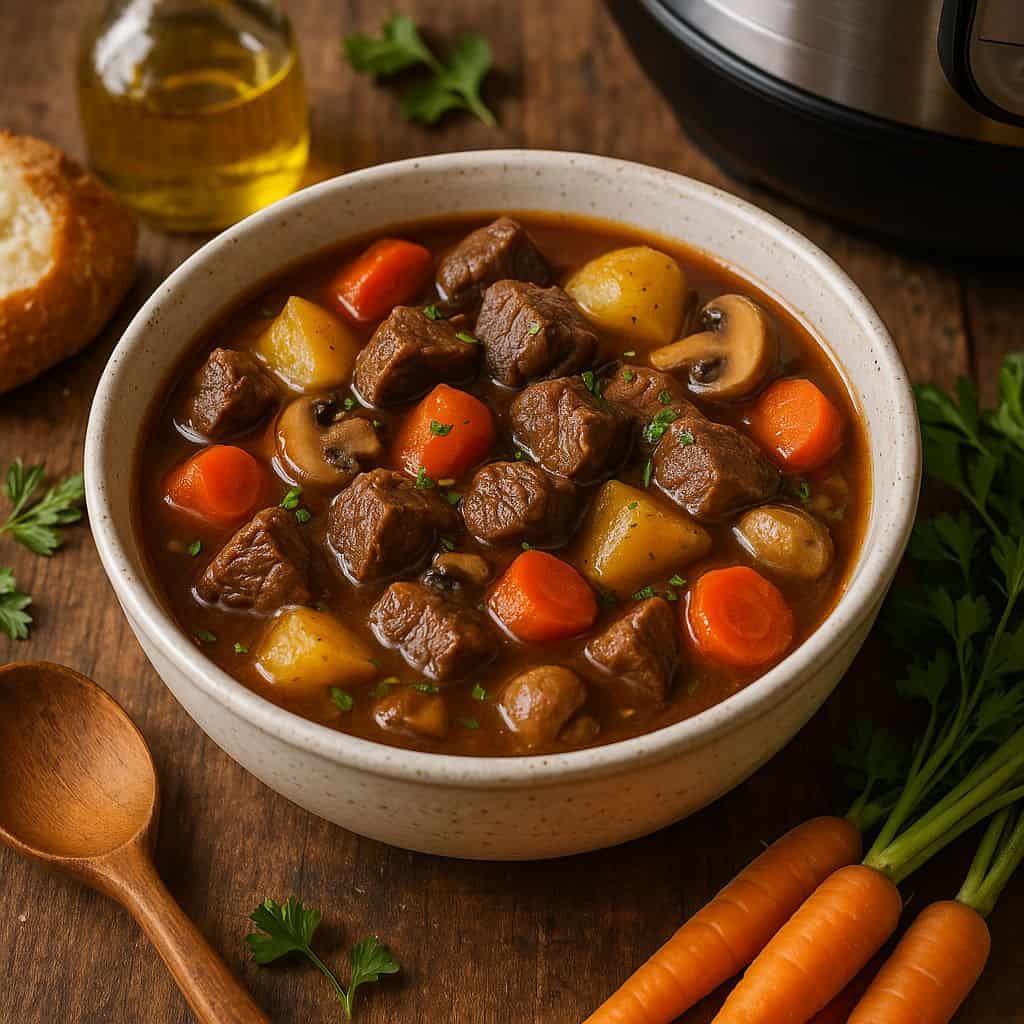 Instant Pot boeuf bourguignon light
