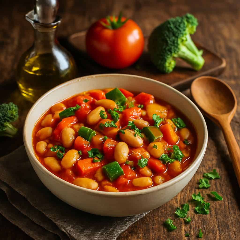 Instant Pot groentestoof met bonen