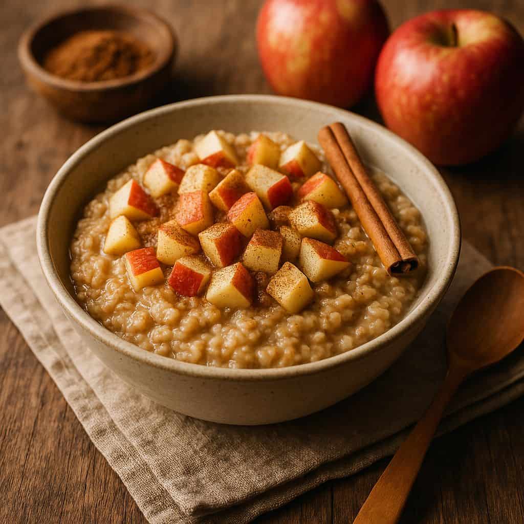 Instant Pot havermout met appel en kaneel