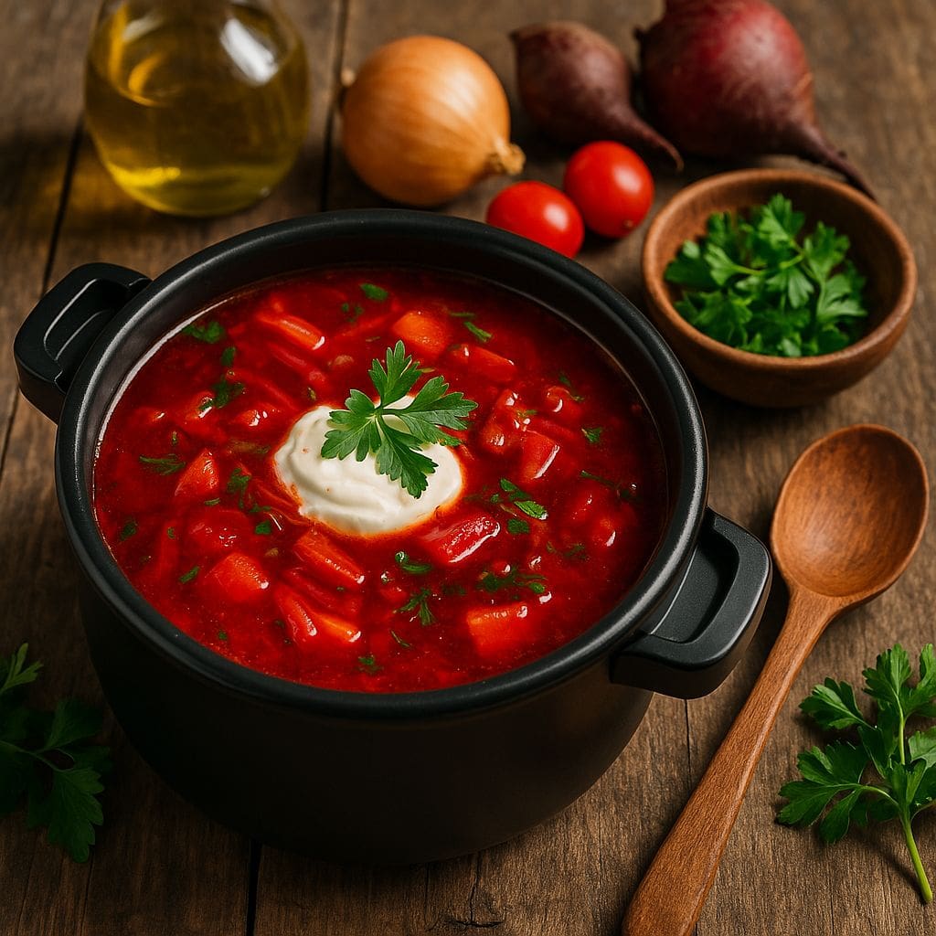 Instant Pot rode bietensoep (borsjt)
